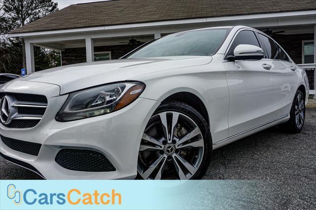 used 2018 Mercedes-Benz C-Class car, priced at $15,800