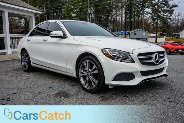 used 2018 Mercedes-Benz C-Class car, priced at $15,800