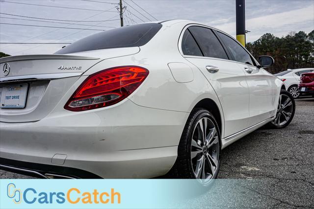 used 2018 Mercedes-Benz C-Class car, priced at $15,800