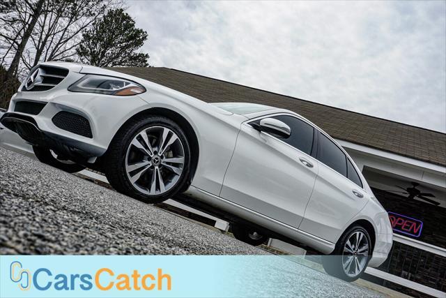 used 2018 Mercedes-Benz C-Class car, priced at $15,800