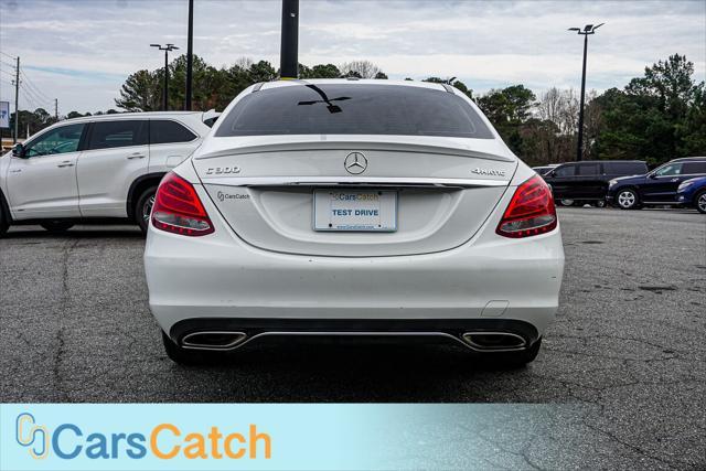 used 2018 Mercedes-Benz C-Class car, priced at $15,800