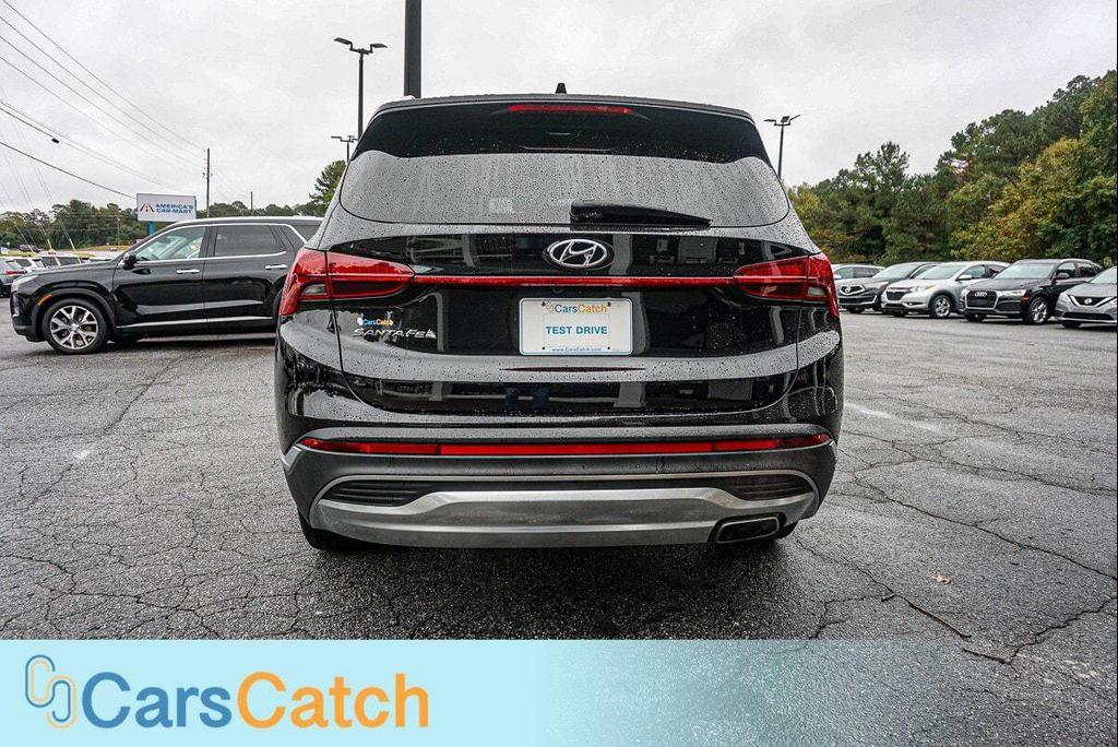 used 2021 Hyundai Santa Fe car, priced at $15,999