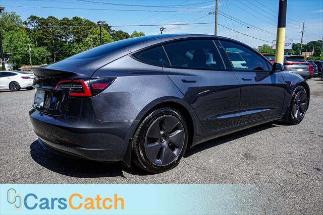 used 2023 Tesla Model 3 car, priced at $22,999