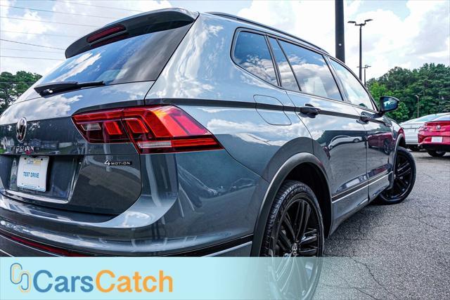 used 2022 Volkswagen Tiguan car, priced at $24,999