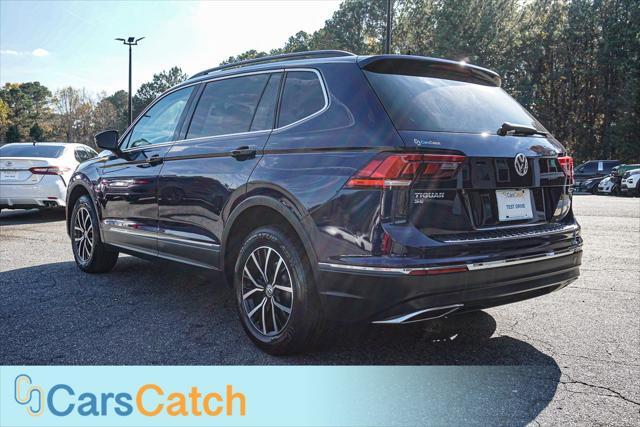 used 2021 Volkswagen Tiguan car, priced at $17,999