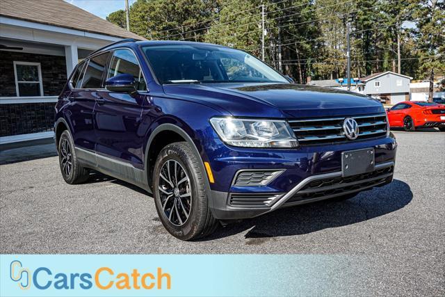 used 2021 Volkswagen Tiguan car, priced at $17,999