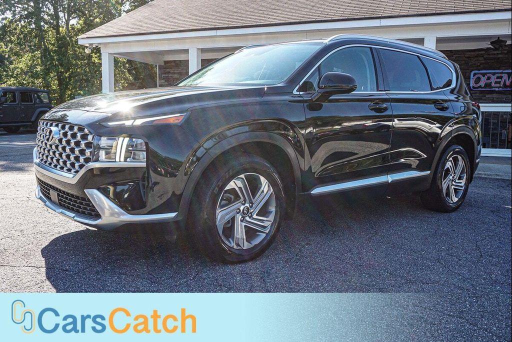 used 2021 Hyundai Santa Fe car, priced at $18,999