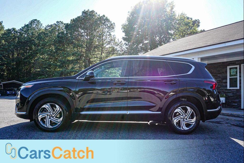 used 2021 Hyundai Santa Fe car, priced at $18,999