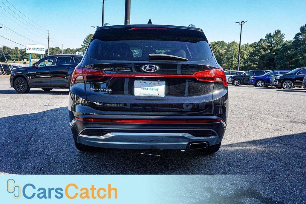 used 2021 Hyundai Santa Fe car, priced at $18,999