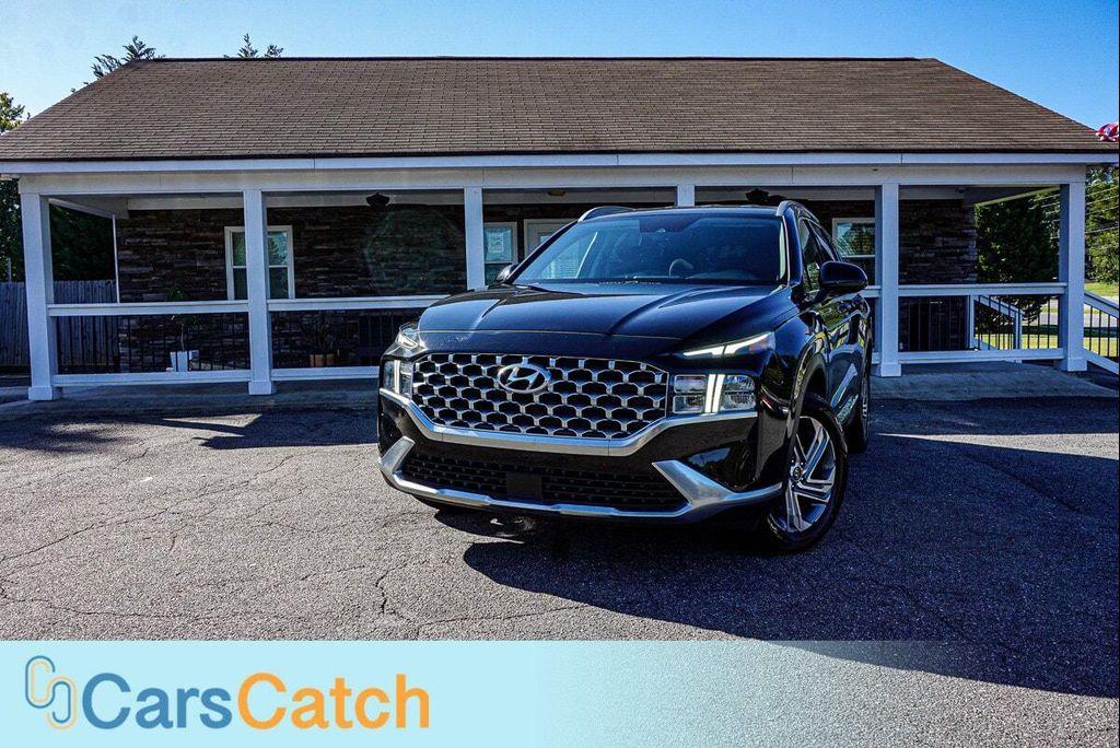 used 2021 Hyundai Santa Fe car, priced at $18,999