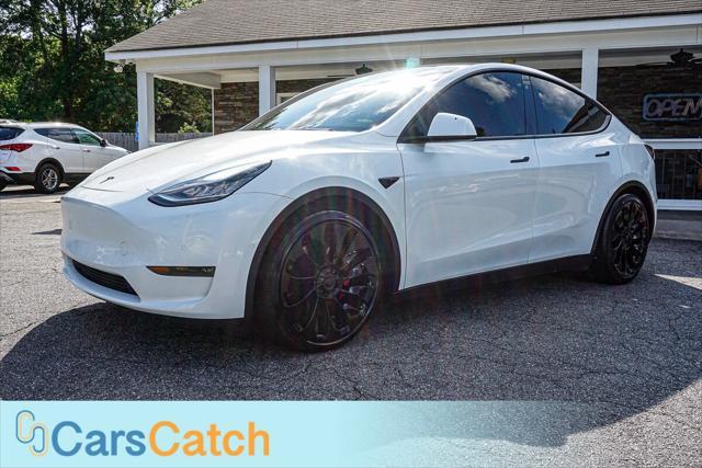 used 2020 Tesla Model Y car, priced at $24,750