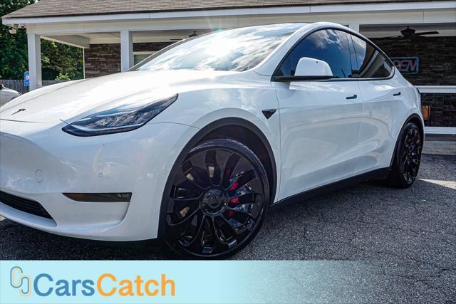 used 2020 Tesla Model Y car, priced at $24,750