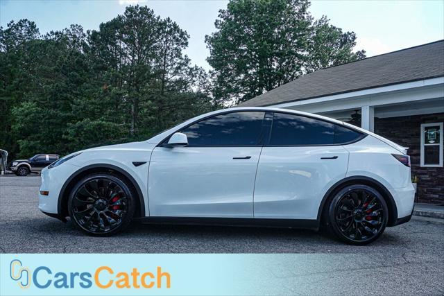 used 2020 Tesla Model Y car, priced at $24,750