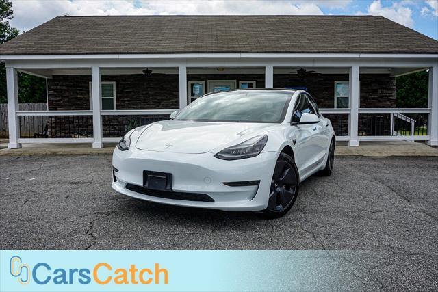 used 2022 Tesla Model 3 car, priced at $19,999