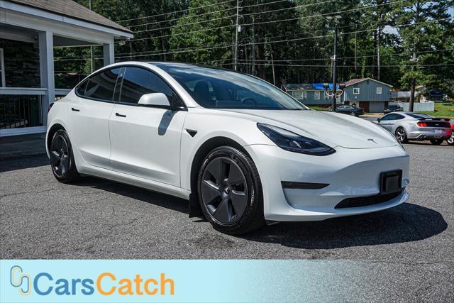 used 2022 Tesla Model 3 car, priced at $19,950