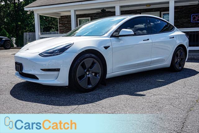used 2022 Tesla Model 3 car, priced at $19,950