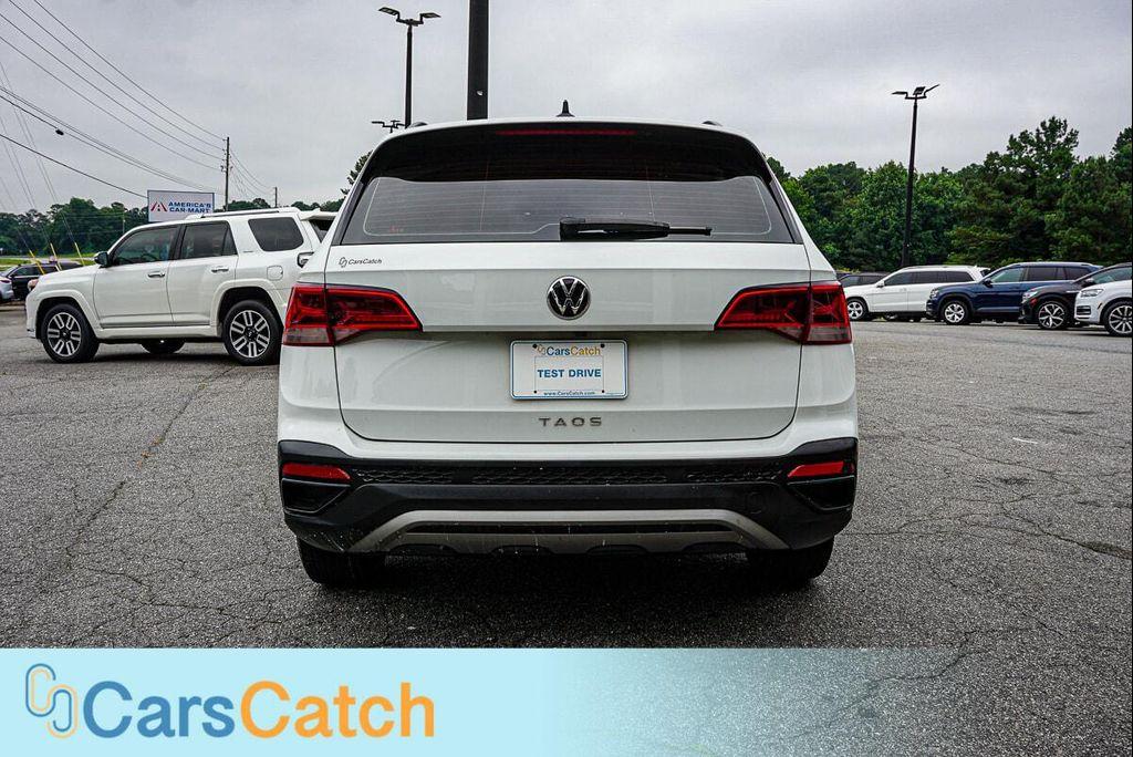 used 2023 Volkswagen Taos car, priced at $15,999