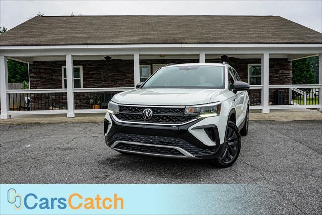 used 2023 Volkswagen Taos car, priced at $18,999