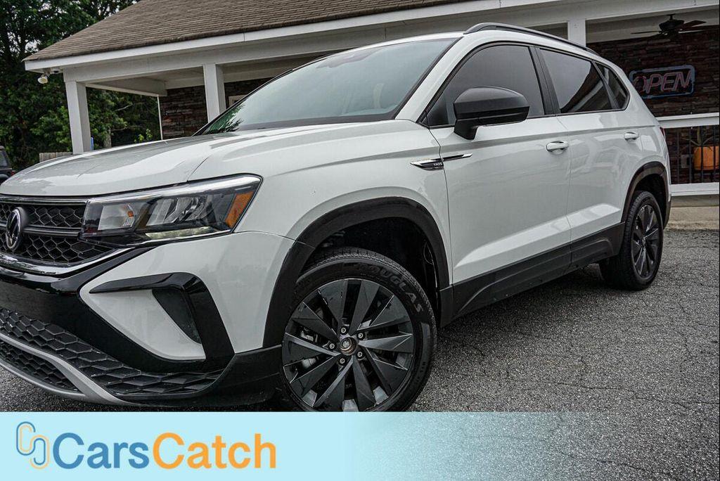 used 2023 Volkswagen Taos car, priced at $15,999