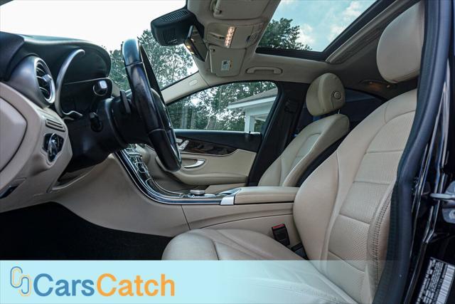 used 2021 Mercedes-Benz C-Class car, priced at $17,999
