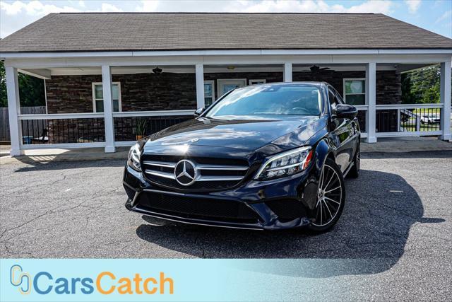 used 2021 Mercedes-Benz C-Class car, priced at $17,999