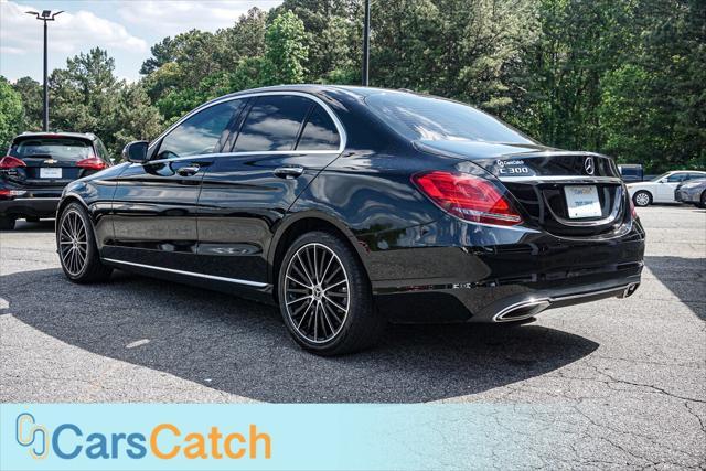 used 2021 Mercedes-Benz C-Class car, priced at $17,999