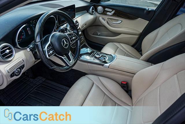 used 2021 Mercedes-Benz C-Class car, priced at $17,999