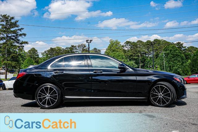 used 2021 Mercedes-Benz C-Class car, priced at $17,999