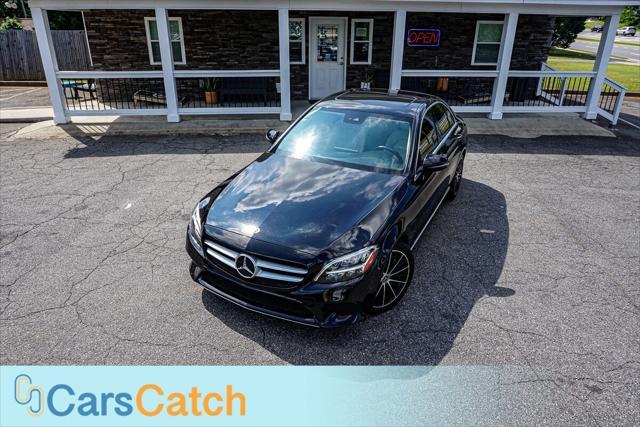 used 2021 Mercedes-Benz C-Class car, priced at $17,999