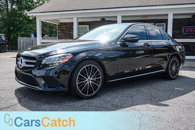 used 2021 Mercedes-Benz C-Class car, priced at $17,999