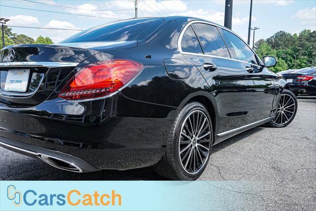 used 2021 Mercedes-Benz C-Class car, priced at $17,999