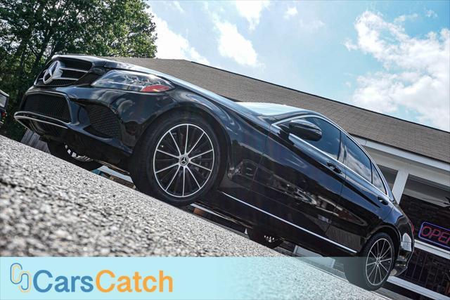 used 2021 Mercedes-Benz C-Class car, priced at $17,999