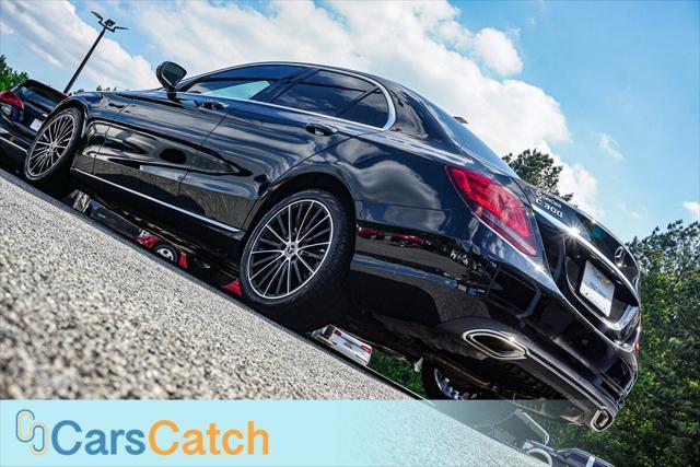 used 2021 Mercedes-Benz C-Class car, priced at $17,999