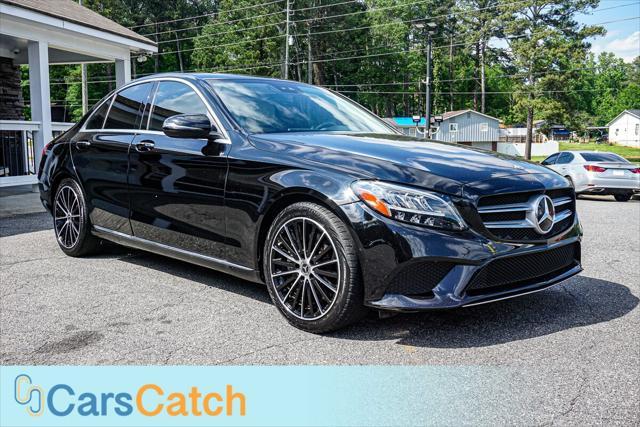 used 2021 Mercedes-Benz C-Class car, priced at $17,999