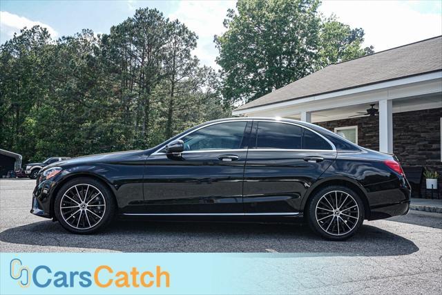 used 2021 Mercedes-Benz C-Class car, priced at $17,999