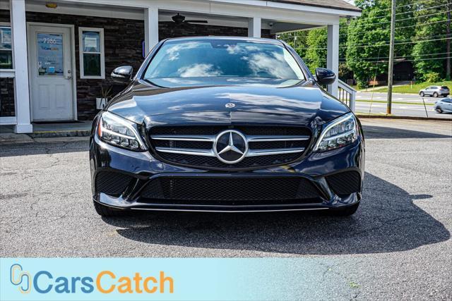 used 2021 Mercedes-Benz C-Class car, priced at $17,999