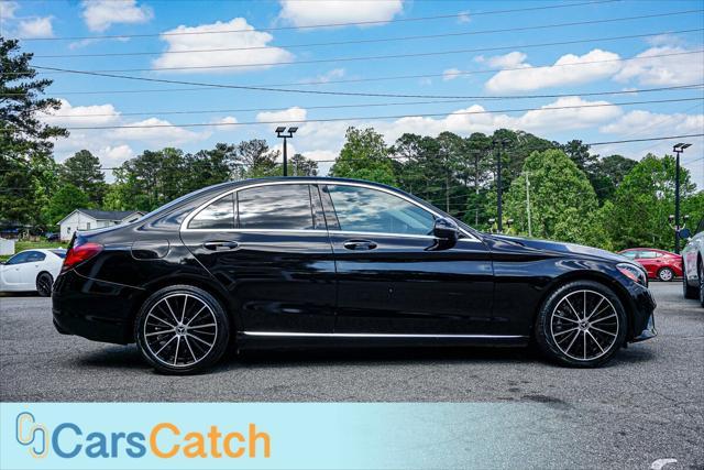 used 2021 Mercedes-Benz C-Class car, priced at $17,999