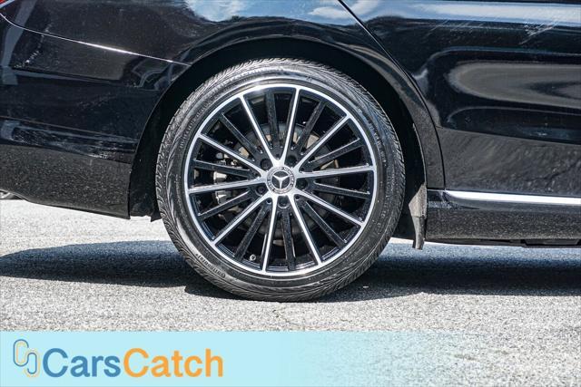 used 2021 Mercedes-Benz C-Class car, priced at $17,999