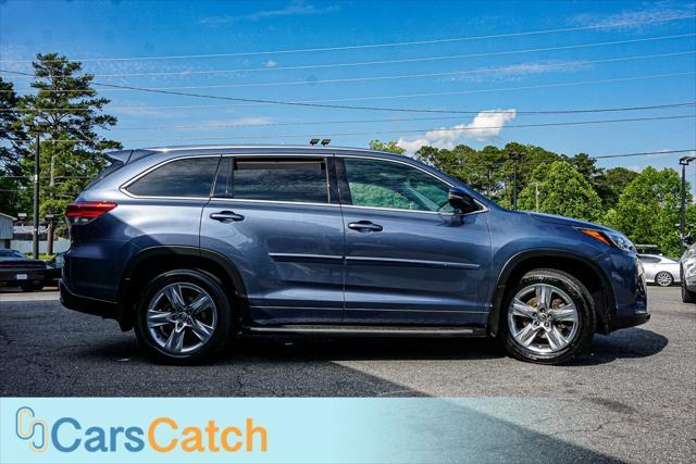 used 2018 Toyota Highlander car, priced at $24,999