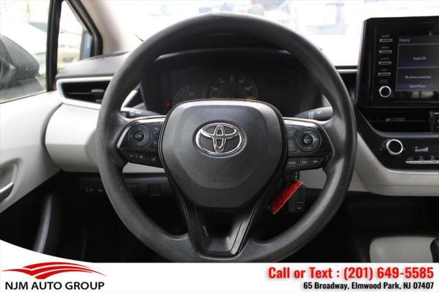 used 2020 Toyota Corolla car, priced at $14,995