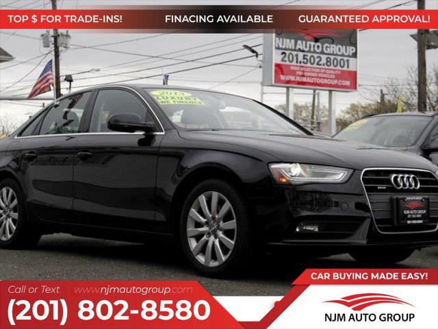 used 2013 Audi A4 car, priced at $9,900