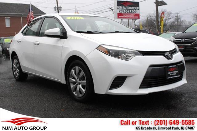 used 2015 Toyota Corolla car, priced at $14,995