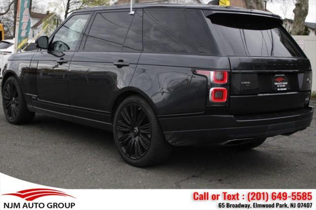 used 2020 Land Rover Range Rover car, priced at $52,995