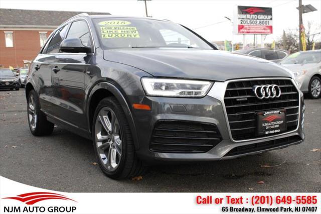 used 2018 Audi Q3 car, priced at $16,995