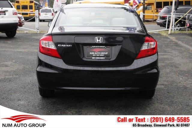 used 2012 Honda Civic car, priced at $12,900