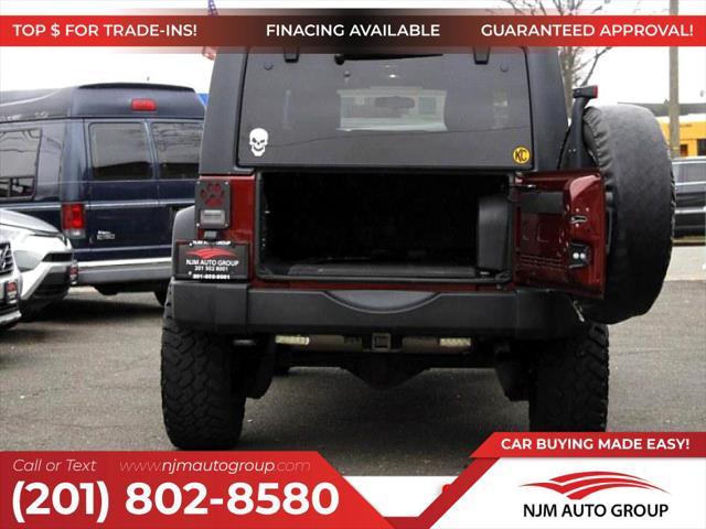used 2009 Jeep Wrangler Unlimited car, priced at $14,995