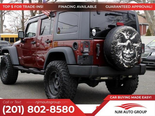 used 2009 Jeep Wrangler Unlimited car, priced at $14,995