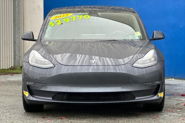 used 2022 Tesla Model 3 car, priced at $28,488