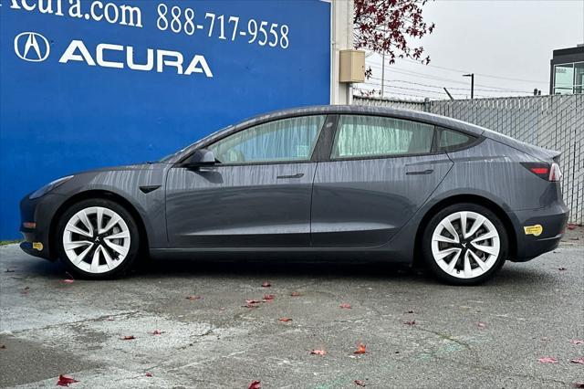 used 2022 Tesla Model 3 car, priced at $28,488