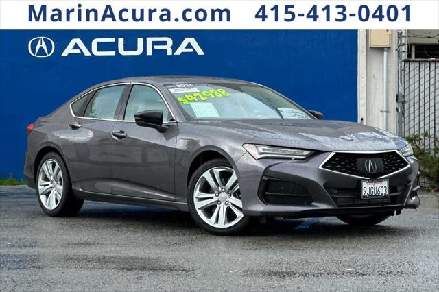 used 2023 Acura TLX car, priced at $37,499